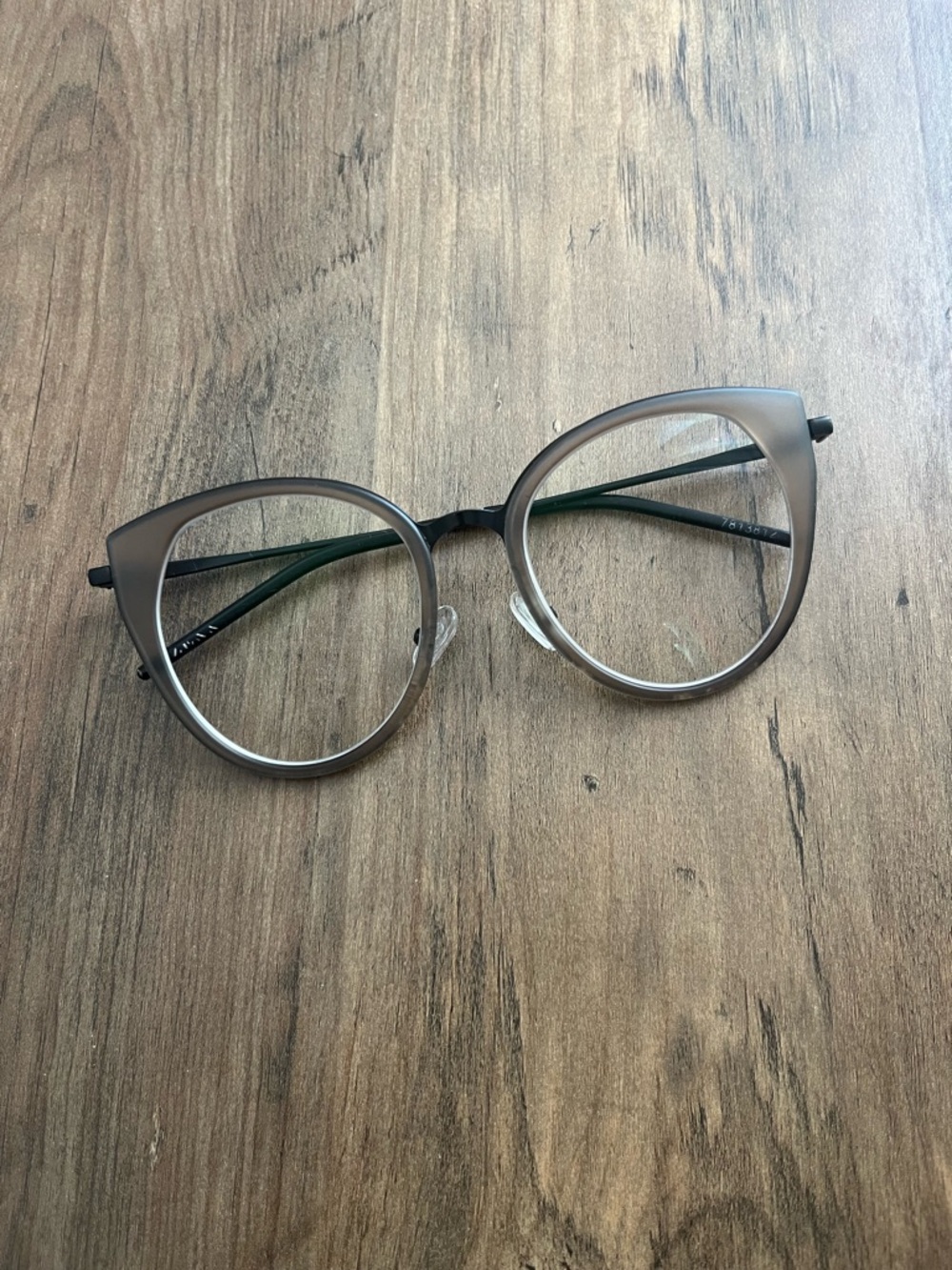 ZENNI Optical Smoke Gray Cat-Eye Glasses #7813812 52  19 - 141